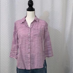 3/$20 JCP- 3/4 Sleeve Button Down Shirt